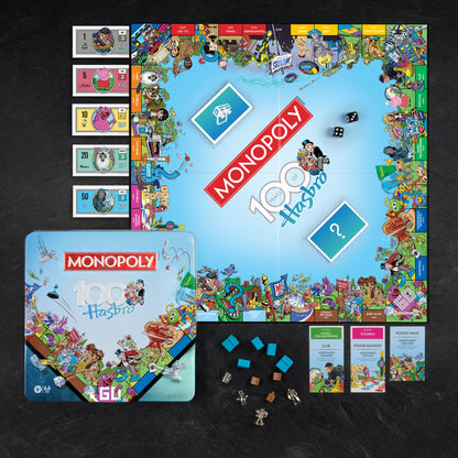 Monopoly Hasbro 100th Anniversary Edition – Top Down View