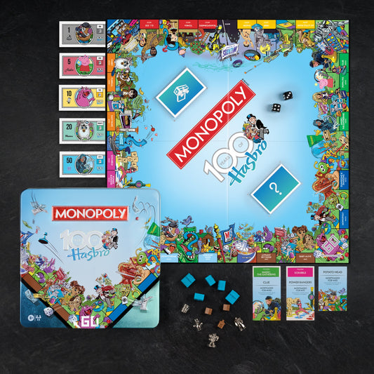 Monopoly Hasbro 100th Anniversary Edition – Top Down View