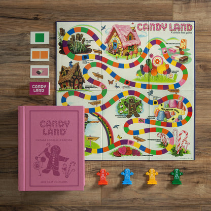 Candy Land Vintage Bookshelf Edition – Top Down View