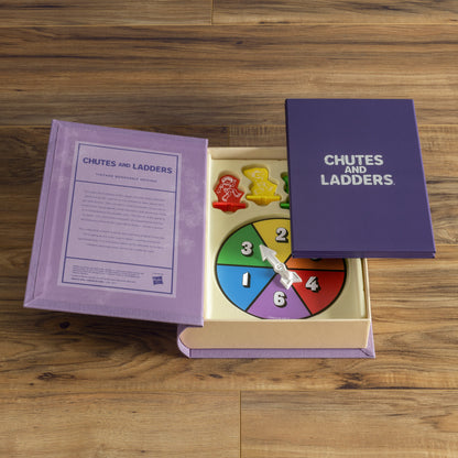 Chutes and Ladders Vintage Bookshelf Edition – Storage