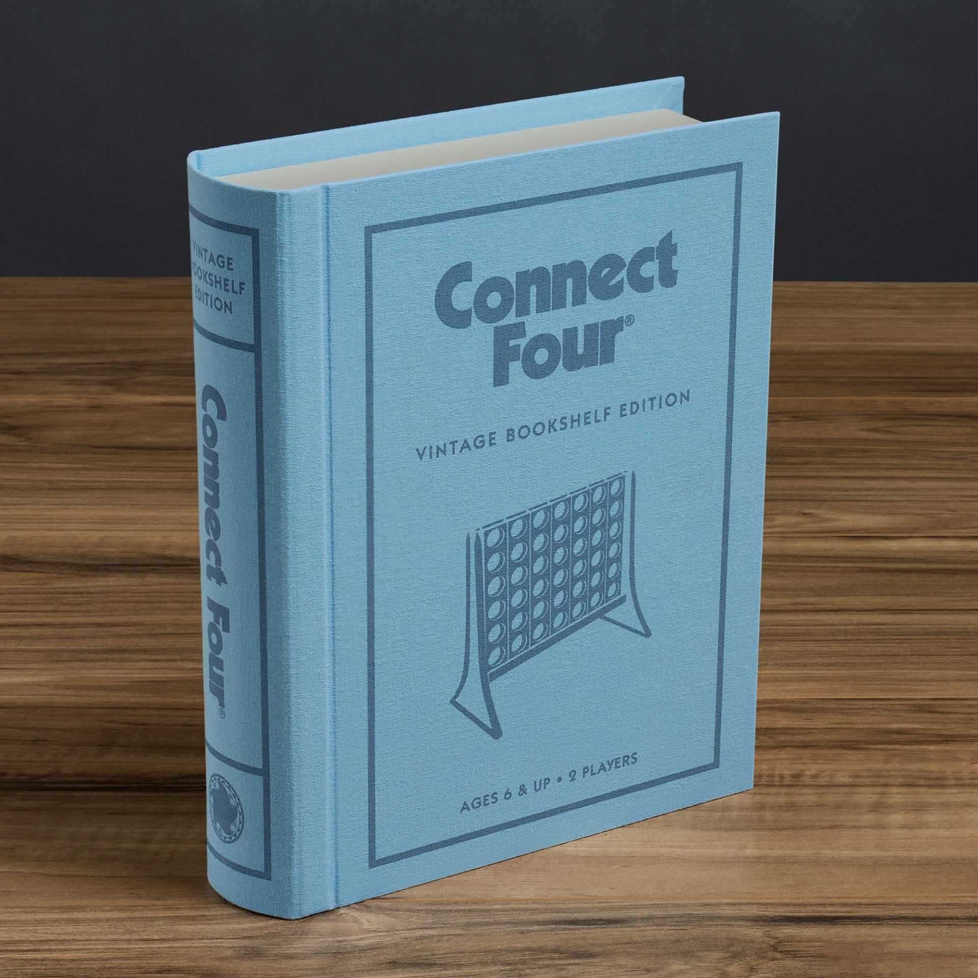 Connect Four Vintage Bookshelf Edition – Book View