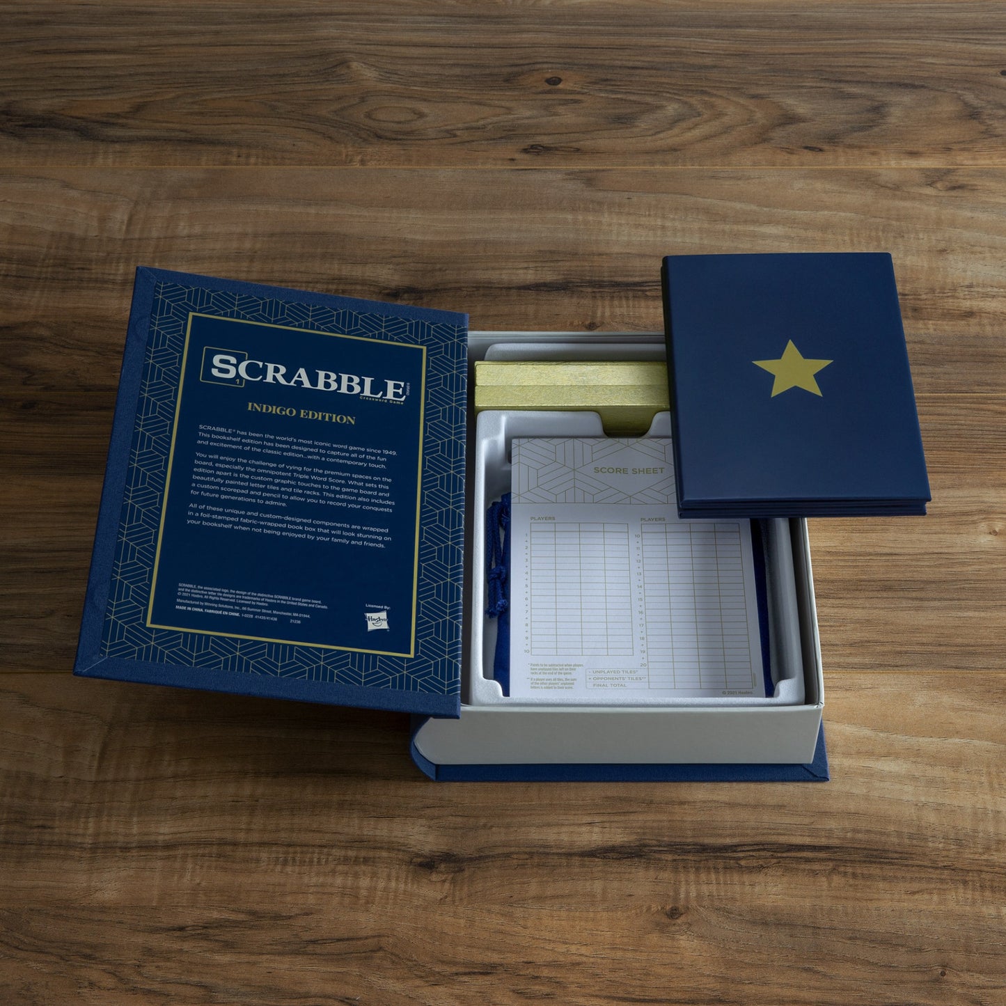 Scrabble Indigo Edition – Book Storage