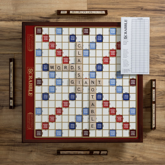 Scrabble Giant Deluxe Edition – Top Down View