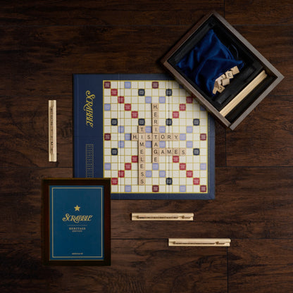 Scrabble Heritage Edition – Top Down View