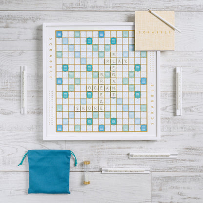 Scrabble Bianco Edition – Top Down View