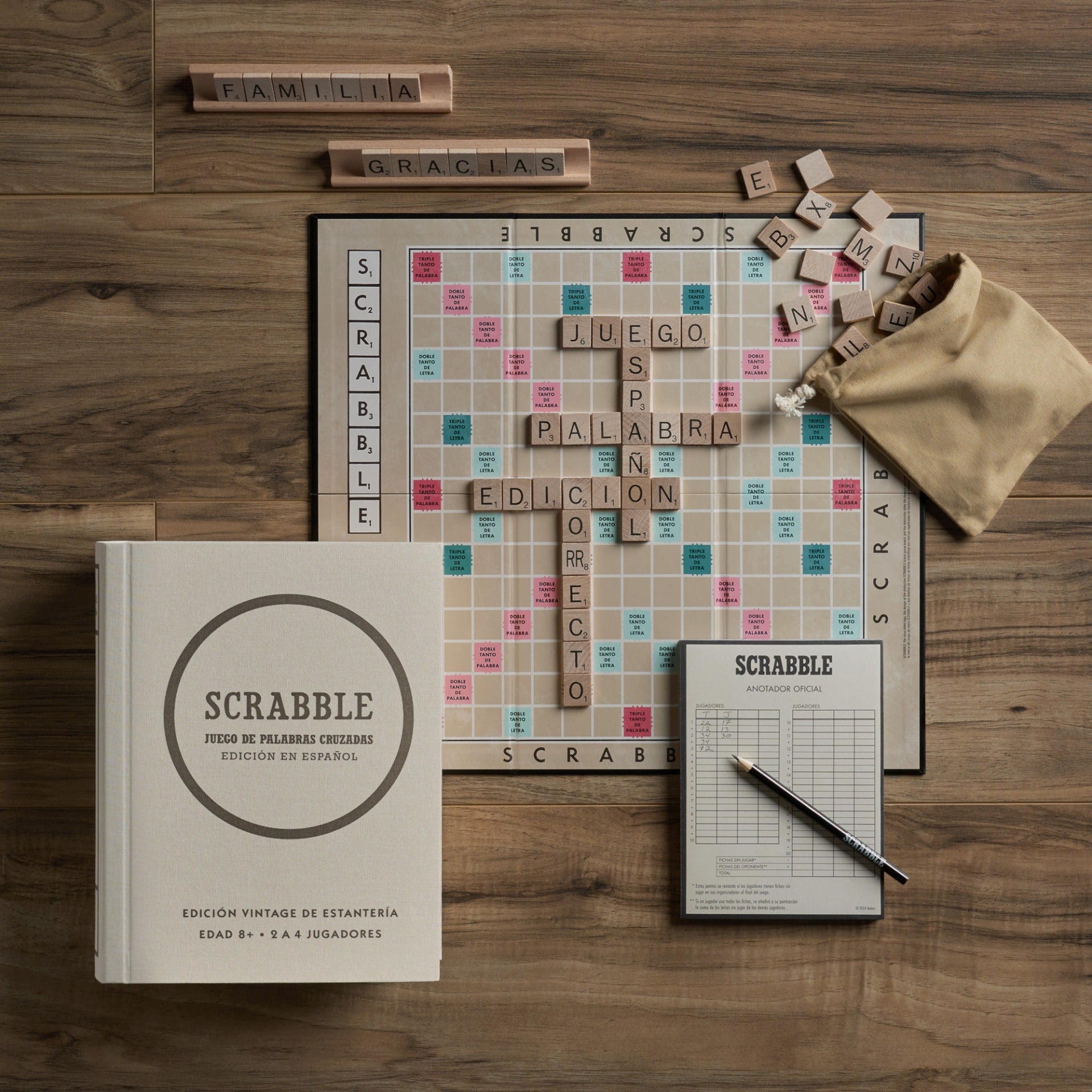 Antique high quality Scrabble