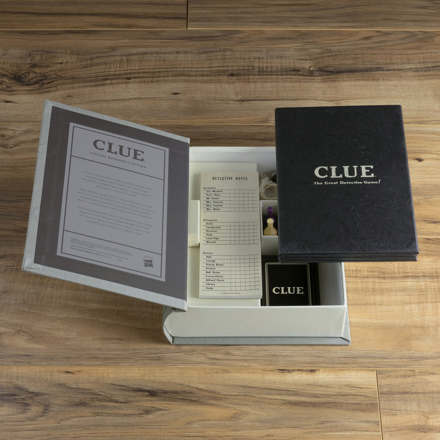 Clue Vintage Bookshelf Edition – Storage