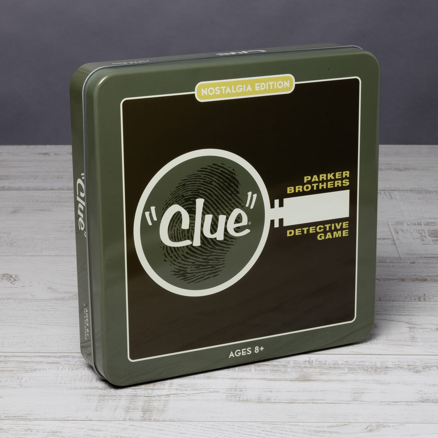 Clue Nostalgia Edition – Tin Packaging