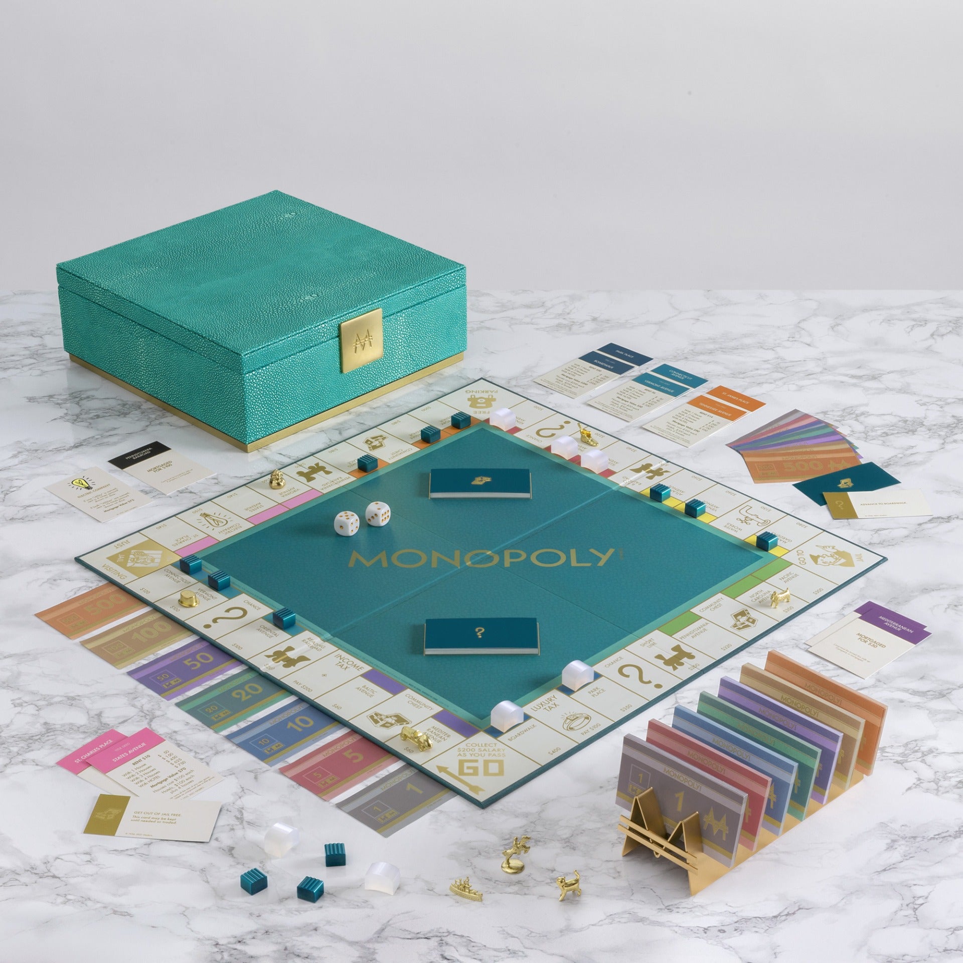 Monopoly Del Mar Shagreen Edition