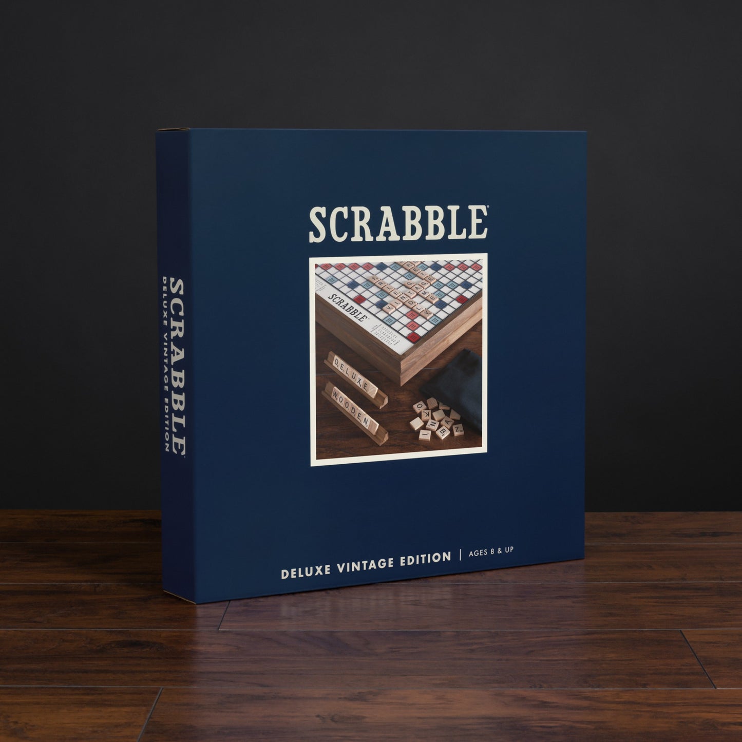 Scrabble Deluxe Vintage Edition – Packaging