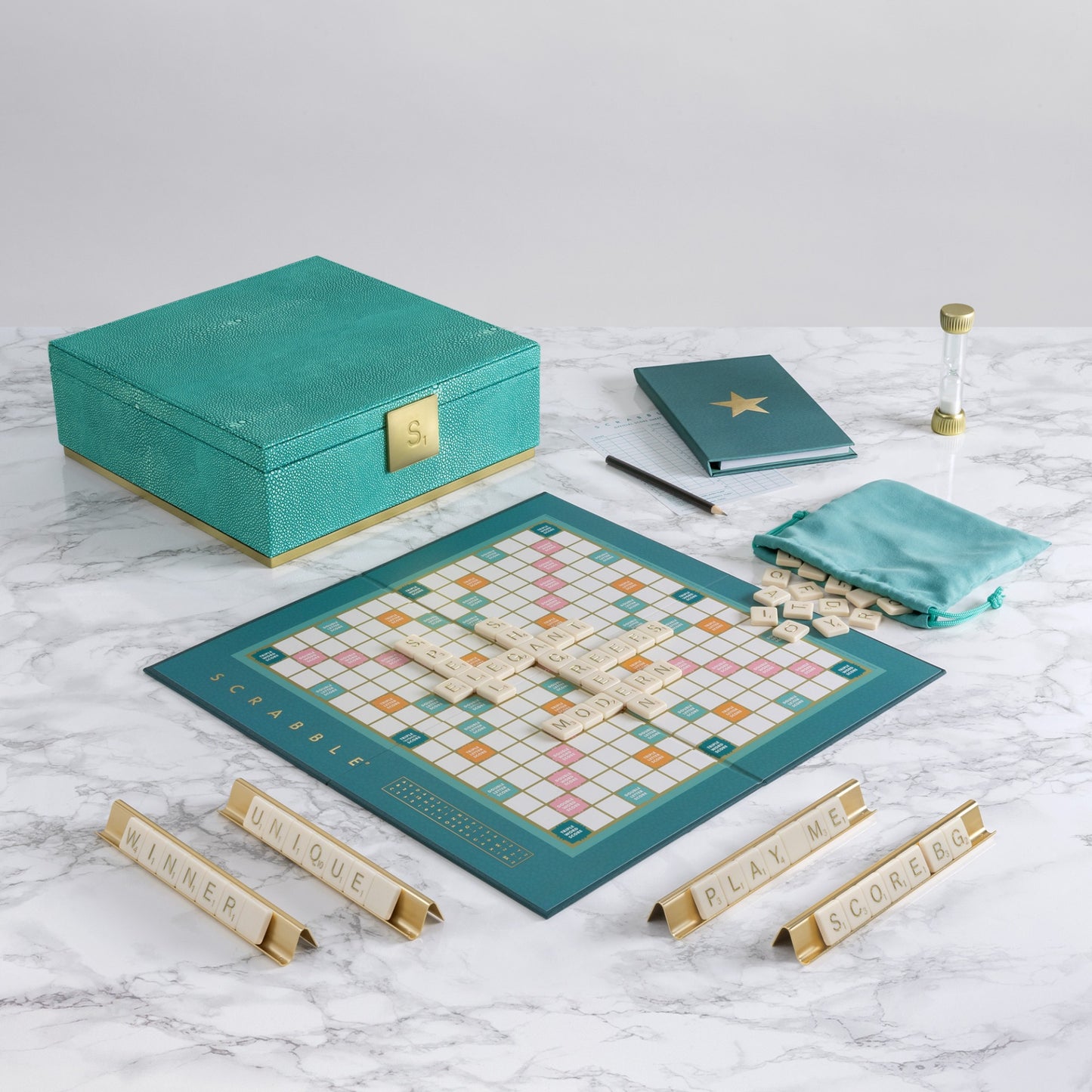 Scrabble Del Mar Shagreen Edition