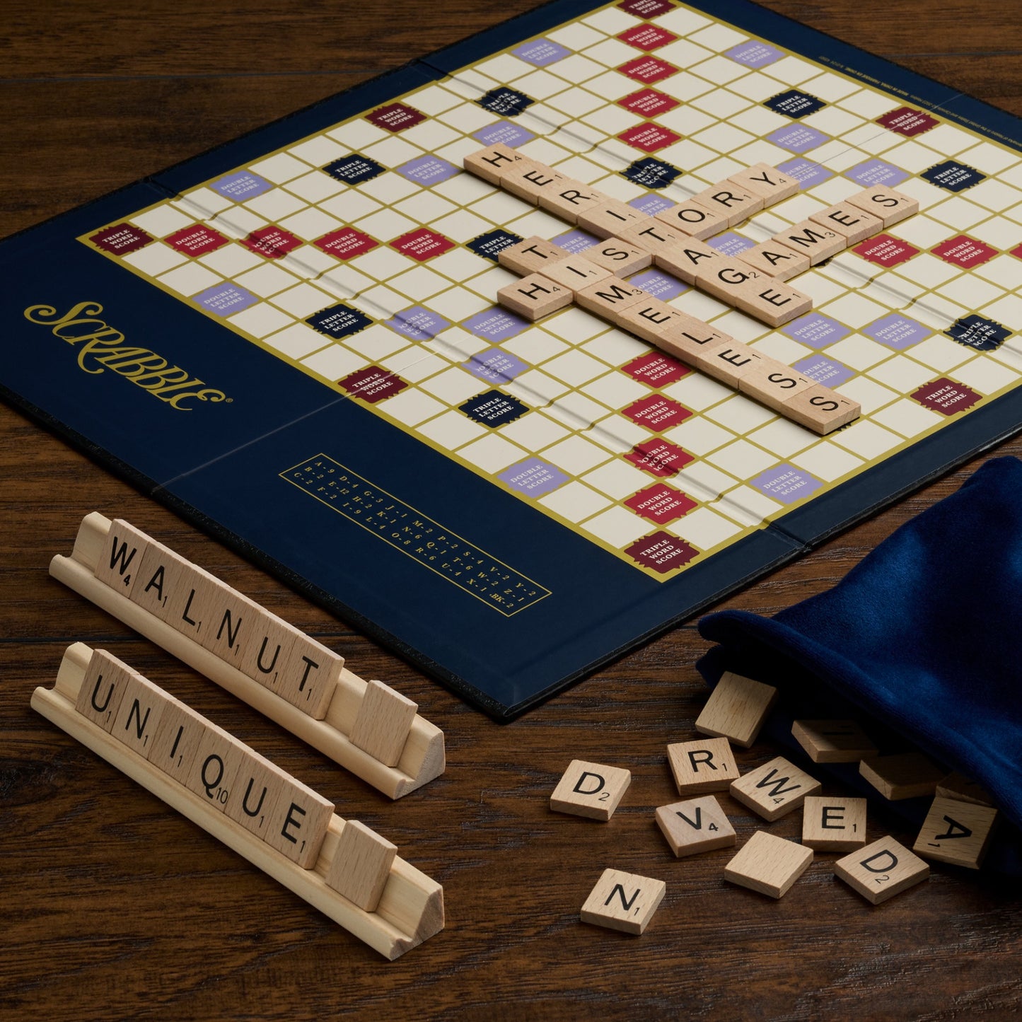 Scrabble Heritage Edition – Close Up View