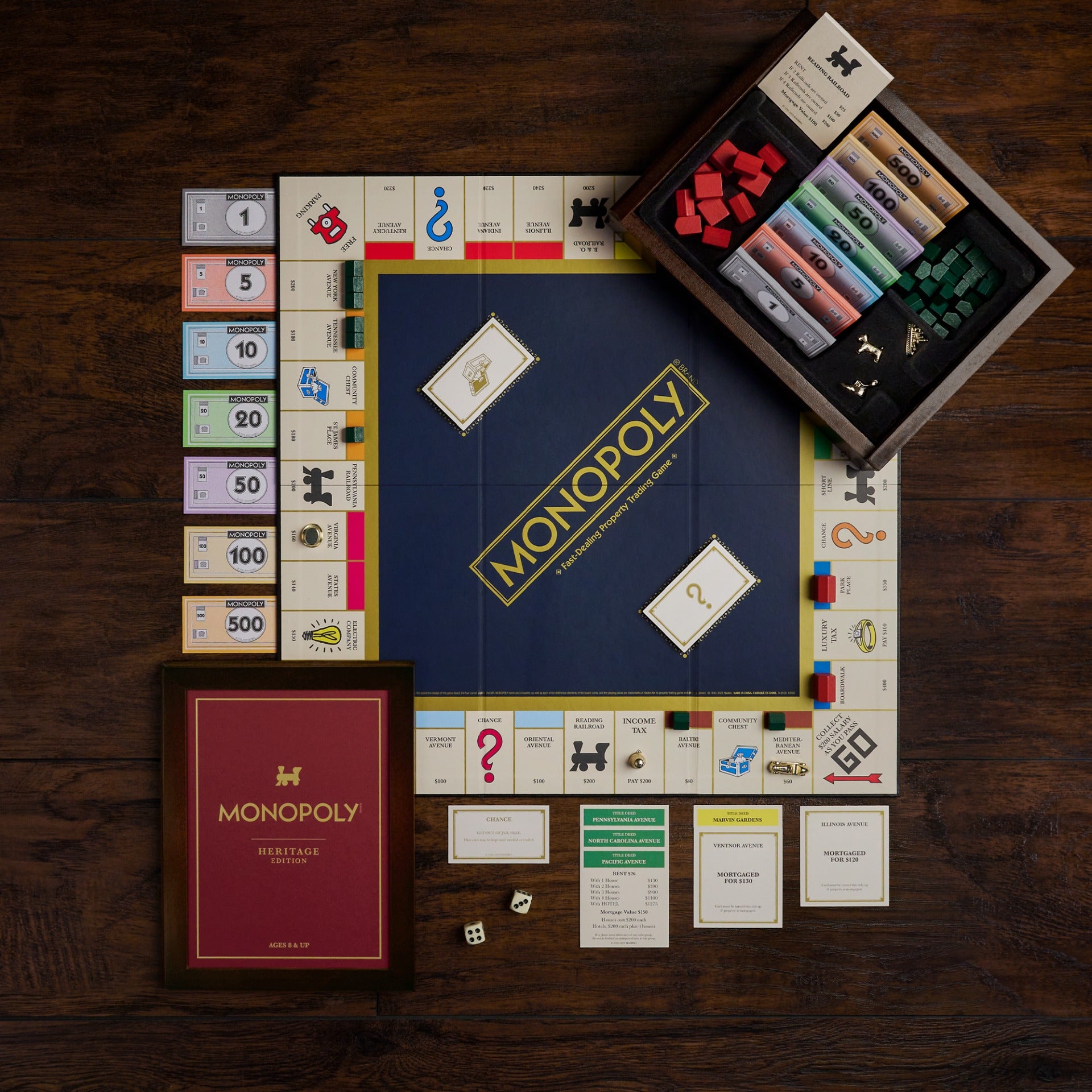 Monopoly Heritage Edition – Top Down View