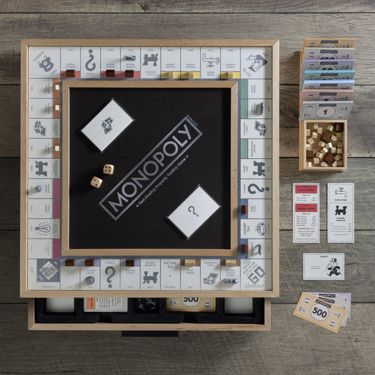 Monopoly Maple Luxe Edition – Top Down View