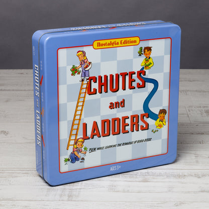 Chutes and Ladders Nostalgia Edition – Tin Packaging