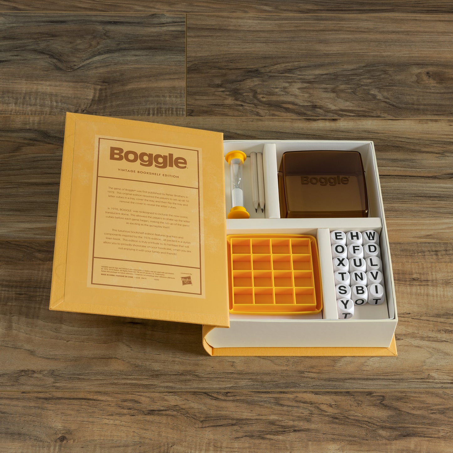 Boggle Vintage Bookshelf Edition – Storage