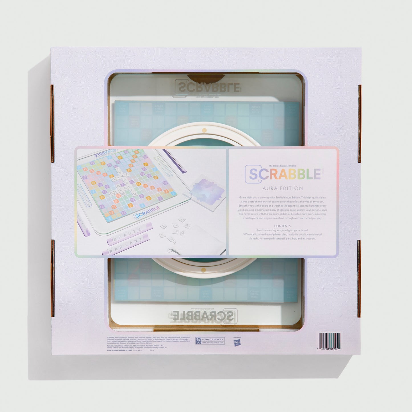 Scrabble Aura Edition – Package Back View