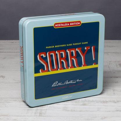 Sorry! Nostalgia Edition – Tin Packaging