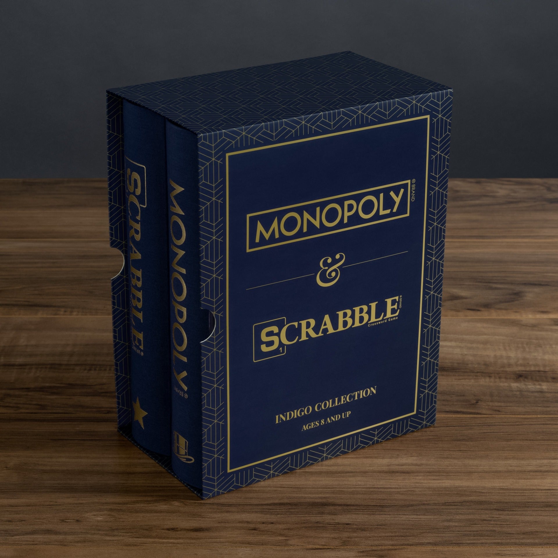 Indigo Collection 2-Pack: Monopoly & Scrabble – Book Sleeve/Packaging