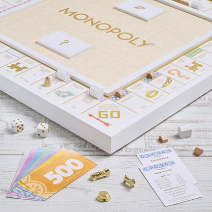 Monopoly Bianco Edition – Close Up View