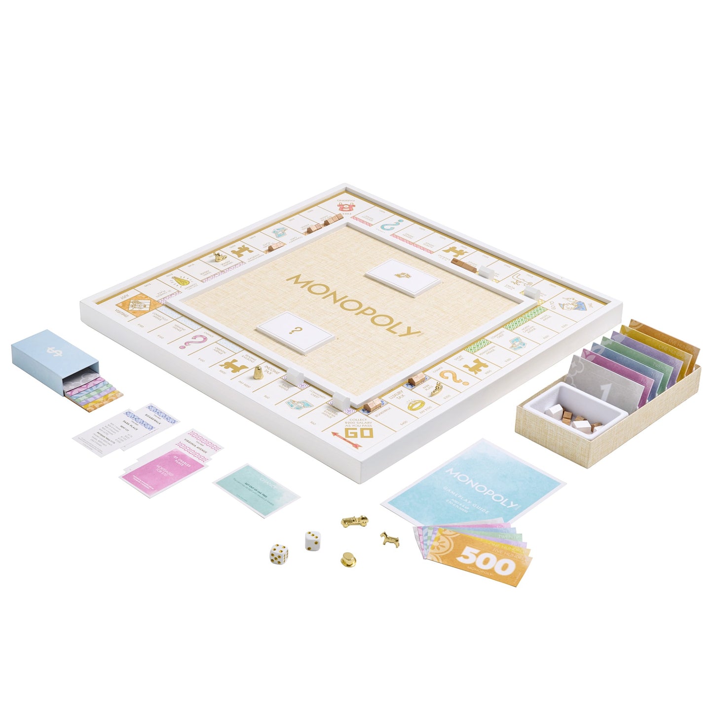 Monopoly Bianco Edition – Full Game on White Background